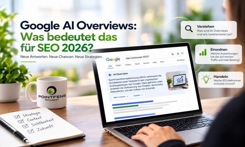 Google AI Overviews: Was bedeutet das für SEO 2026?