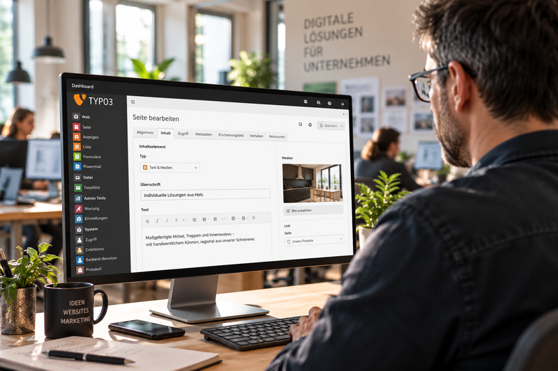 TYPO3 für Unternehmen