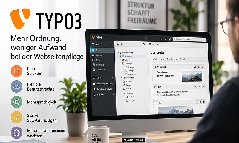 TYPO3: Mehr Ordnung und weniger Aufwand